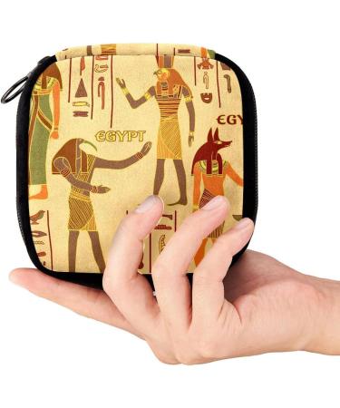 GIAPB Period Bag - Ancient Egyptian Tribal Art Sanitary Napkin Storage & Makeup Pouch Color 3567 - Buy Online on GoSupps.com