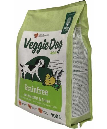 usy VeggieDog Grainfree Adult 6 x 900g Blocks with Potatoes and Peas - Buy Online on GoSupps.com