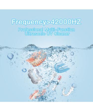 Prifree Ultrasonic UV Cleaner 180ML - Portable Dental Appliance & Jewelry Cleaner - Buy Online on GoSupps.com