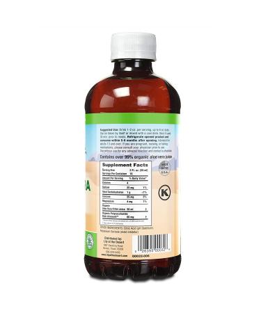 Lily of the Desert Organic Aloe Vera Juice Drink - Vegan, USDA Certified Inner Fillet, Gluten Free, Liquid Digestive Aid - 32 Fl Oz, Pack of 2 - Buy Online on GoSupps.com