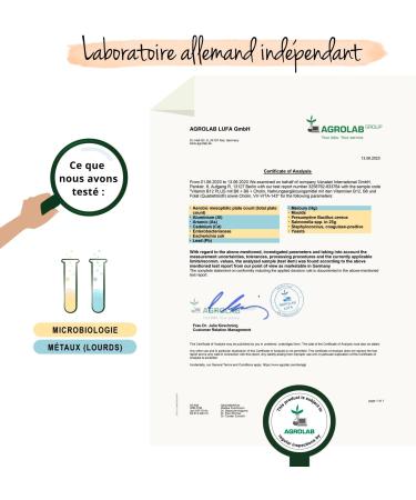 Vegavero Vitamin B12 1000 mcg | From France & Spain | The Only One Without Additives & Vegan | With 2 Active Forms + Folic Acid + B6 + Choline | Energy + Anti-Fatigue | 180 Capsules - Buy Online on GoSupps.com