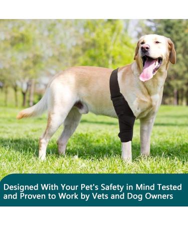 QYJLOFMVE Dog Knee Brace Support for Large and Small Dogs Suffering from ACL CCL Cruciate Ligament Injuries Luxating Patella or Osteoarthritis for Rear Legs and - Buy Online on GoSupps.com