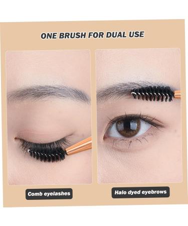 Buy Eyebrow Brush & Comb Set | 3Pcs Dual Lash Comb & Bendable Brushes for Perfect Mascara Removal | Foldable Lash Separator Tool - Buy Online on GoSupps.com