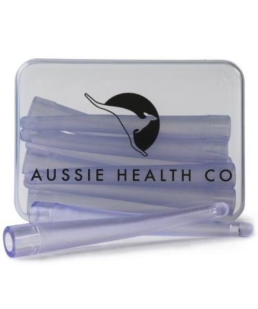 AUSSIE HEALTH CO Enema Bag, Bucket & Bulb Kit Nozzle Tips (Box of 10) - BPA/Phthalates Free, Flexible, Replaceable, Soft and Comfortable PVC