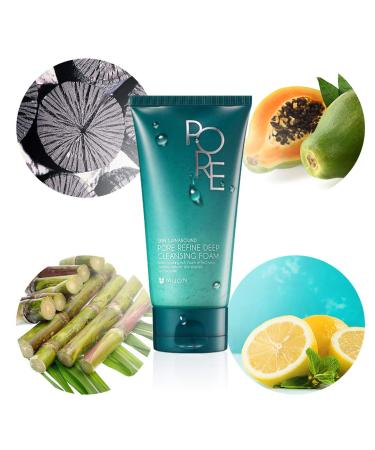 MIZON Pore Refine Deep Cleansing Foam 4.05 fl oz (120 ml) - Buy Online on GoSupps.com