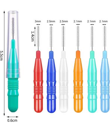 Ilantule 30-Piece Interdental Brush Set - Effective & Easy Cleaning for Interdental Spaces - Multiple Sizes for Optimal Oral Care - Buy Online on GoSupps.com