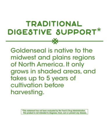 Natures Way Goldenseal Root Capsules - Traditional Digestive Support - Non-GMO - 100 Count - Buy Online on GoSupps.com