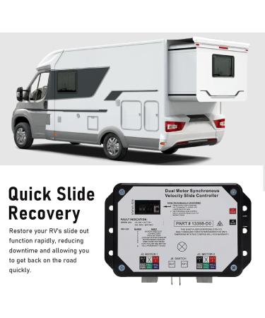 Dual Synchronous Velocity Slide Controller for Lippert RV - Quick Recovery Durable & Reliable | Optimal Performance 8V to 18V DC - Buy Online on GoSupps.com