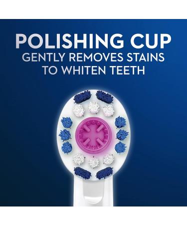 Oral-B 3D White Electric Toothbrush Replacement Brush Heads - Pack of 6 - Buy Online on GoSupps.com