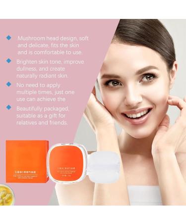 Rosetimes Brightening Moisturizing Foundation Waterproof Foundation Lean Air Cushion Cream Five Vitamin C Five Vitamin C Toning Cream Tinted Skin Perfector (21# White) - Buy Online on GoSupps.com