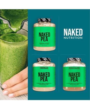 Naked Nutrition Vegan Sample Pack - Pea Protein Trio in Chocolate, Vanilla | Plant-Based Protein Powder Sampler - Buy Online on GoSupps.com