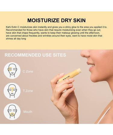 KAHI SEOUL Facial Balm - Hydrating Jeju Oil & Collagen Wrinkle Care, Made in Korea, 9g - Buy Online on GoSupps.com