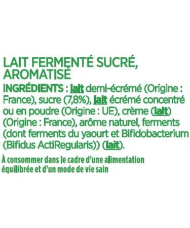 Activia Yaourt Bifidus Saveur Vanille 16 x 125g - Buy Online on GoSupps.com