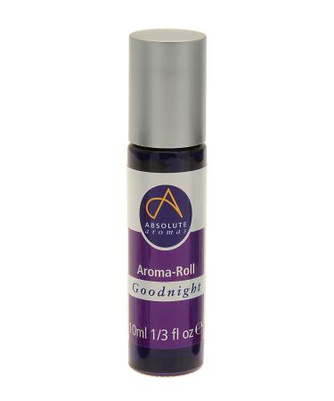 Absolute Aromas Goodnight Aroma Roller Ball - contains essential oils from lavender Geranie Bergamot and Majoran - natural alternative for a relaxing night Good night
