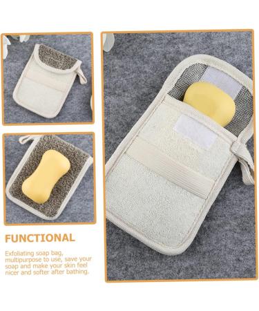 Buy Healeved Bag Soap Pouch - Exfoliating Scrubber for Bar Soap - Ideal for Shower & Body Care - Buy Online on GoSupps.com