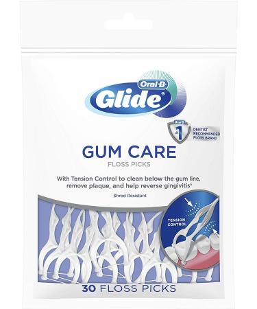 Glide Pro-Health Advanced Floss Picks 30 Ea (Pack of 3) 30 Count (Pack of 3)