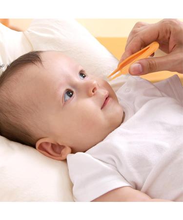 Euppsiiu 10-Piece Baby Nose Tweezers Set | Multi-Colored Plastic Nose Cleaning Tweezers | Safe Round Head Design for Baby Care - Buy Online on GoSupps.com