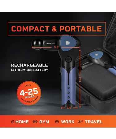LifePro Sonic Flex Adjustable Deep Tissue Massage Gun - Handheld Percussion Massager for Pain Relief and Improved Circulation - Buy Online on GoSupps.com