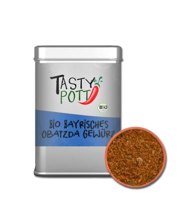 Jeske Sports Supplies Tasty Pott Spice mixtures 1 I spices I herbs I spice mixtures I herbs I spices I spice powder Bio Bavarian Obatzda spices 100 g