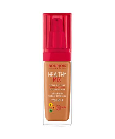 Bourjois Healthy Mix Anti-Fatigue Medium coverage Liquid Foundation 6 Dark Amber 30ml 60 Dark Amber