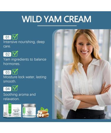 Wild Yam Cream Wild Yam Cream Hormone Balance Wild Yam Skin Cream Wild Yam Body Cream Wild Yam Body Creams For Women & Men Wild Yam Anti Aging Face Cream Moisturizing Cream for Face & Body - Buy Online on GoSupps.com