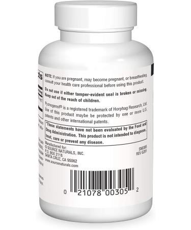 Source Naturals Pycnogenol 50mg Proanthocyanidin Complex - 120 Tablets - Buy Online on GoSupps.com