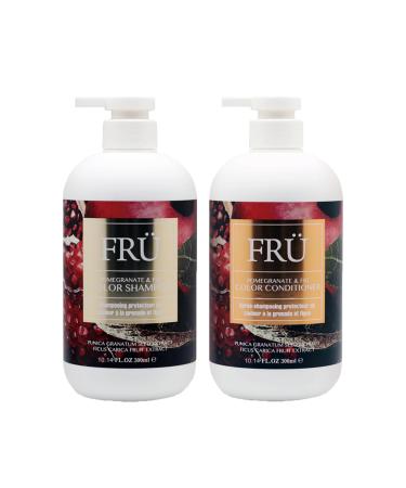 FRU Pomegranate & Fig Colour Shampoo and Conditioner Duo Gift Pack - 300ML