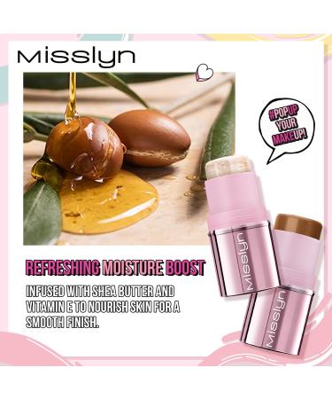  Misslyn Misslyn | Multi Stick Contouring Face for Lips Eyes and Cheeks Lightening and Moisturizing Cream - Set Two Sticks - Buy Online on GoSupps.com