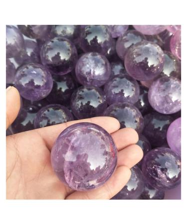 Natural Sphere Natural Amethyst Crystal Sphere Ball 35mm-40mm 1pc for Decoration Gift Decoration feng Shui.