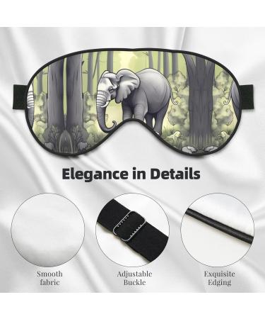 Walking Elephant Eye Mask - Soft Adjustable Nighttime Comfort for Men & Women | International Shipping Available - Buy Online on GoSupps.com
