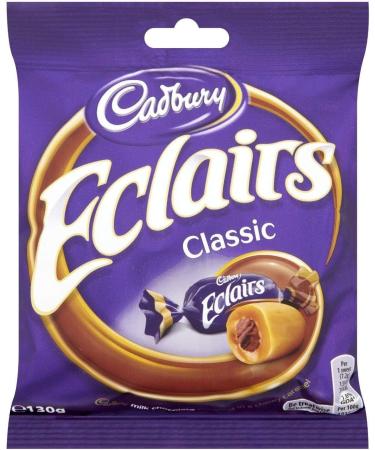 Chocolate Eclair Bag 3 x 130g Delicious Tasty And Twisty Treat Gift Hamper For Birthday Christmas