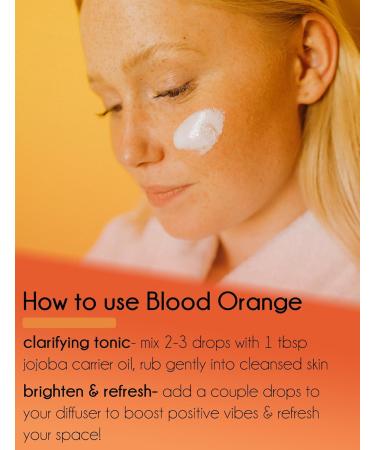 Blood Orange 1/3 fl oz (10 ml) Glass Bottle 100% Pure Essential Oil GreenHealth - Buy Online on GoSupps.com