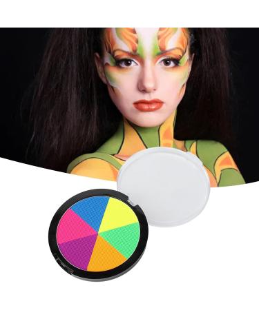 Face Paint Palette 6 Colors Fluorescent Water Activated Make Up Palette Neon Face and Body Paint Palette for Kids Ideal for Easter Halloween Parties - Buy Online on GoSupps.com