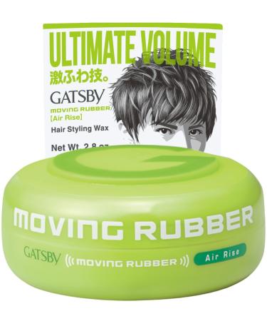 Mandom Gatsby Moving Rubber Hair Styling Wax Air Rise 2.8 oz
