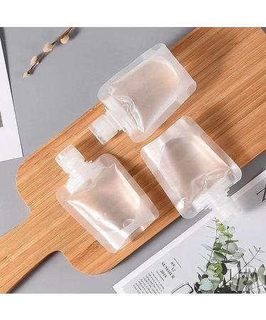 Buy Encomy 12 Portable Travel Fluid Makeup Packing Bag - Transparent Clamshell 30ml 50ml 100ml Refillable - 4PCs for International Shipping - Buy Online on GoSupps.com