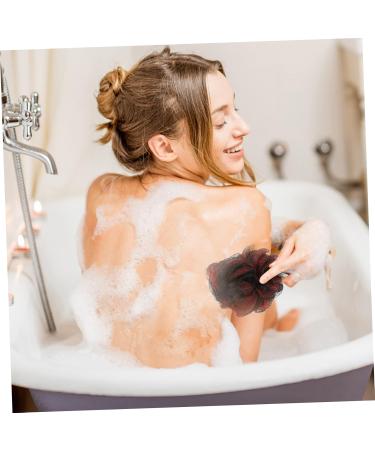 Buy Hemoton 4pcs Foaming Net Loofah Body Scrubbers & Bath Accessories - Exfoliating Shower Puff for Men | International Shipping Available - Buy Online on GoSupps.com