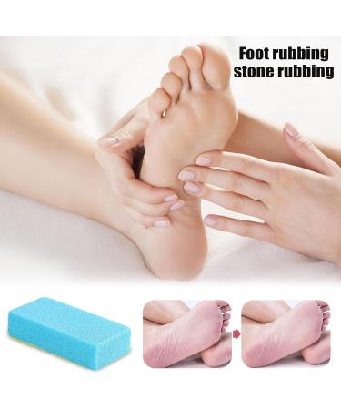 Premium Bimsstein Bar & Pumice Stone Foot Scrubber - Heal Cracked Heels & Remove Dead Skin | High-Quality Foot Care Solution - Buy Online on GoSupps.com