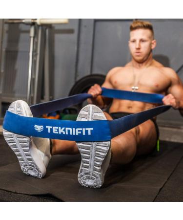 Teknifit X-Heavy Resistance Band for Full Body Workout - Home Fitness Solution + FREE Exercise Guide Download - Buy Online on GoSupps.com