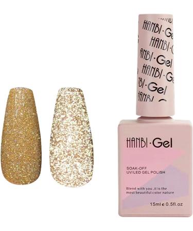 sillervan Nail Gel Polish UV LED Soak Off Gel Nail Polish Varnish Longlasting Nail Polish Glitter Sequins Art Polish LED SoakOff Manicure for Professional Salon Home 15ml Gorgeous 1 count (Pack of 1) - Buy Online on GoSupps.com