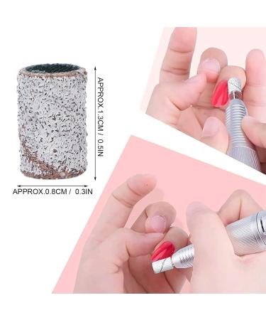Nail Sanding Circle Bands Nail Art Sanding Bands Pedicure Polishing File 100 Pieces Manicure Sanding Bands Nail Drill Bits Accessories Nail Drill Remove Dead Skin (80#) - Buy Online on GoSupps.com