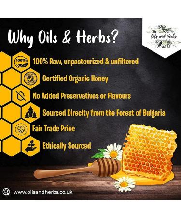 3 FLAVOURS HONEY -Raw and certified organic Honey (720gms) 3 different taste 100% Natural and Unpasteurized with free Honey wooden dripper by Oils and Herbs - Buy Online on GoSupps.com