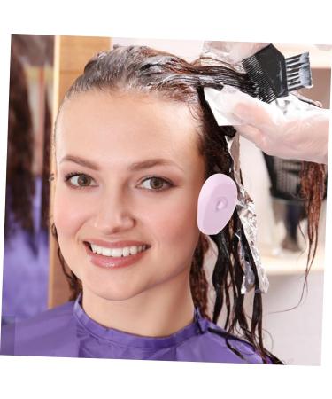 Gogogmee 3 Pairs Silicone Earmuffs Ear Guard for Shower Silicone Hair Dye Earmuffs Ear Caps Hair Salon Ear Shower Caps Ear Cover Hair Dye Shower Ear Cap Keep Warm Ear Muffs - Buy Online on GoSupps.com