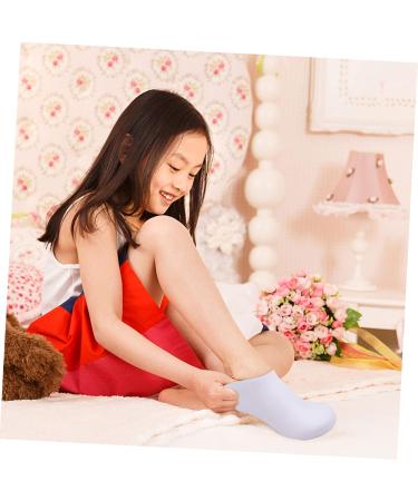 minkissy 4 Pairs Exfoliating Moisturizing Socks Feet Care Lotion Moisturizing Socks Heel Socks for Dry Cracked Feet Foot Spa Socks Heel Moisturizing Socks Sebs Girl Socks Miss - Buy Online on GoSupps.com