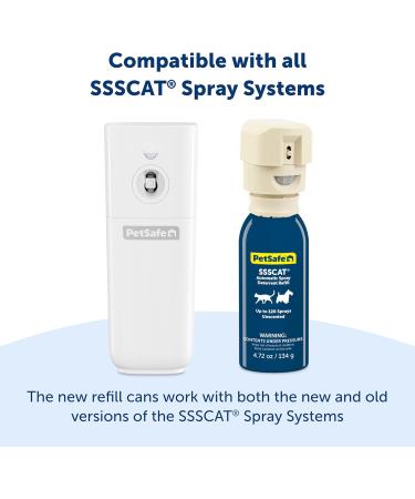 PetSafe SSSCat Refill Spray 2 Pack - Safe & Effective Deterrent - Buy Online on GoSupps.com