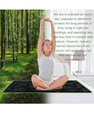 Shop Hootach Ground Mat for Bed - Improved Grounding Mat with Pattern & Test Pencil (61x89.9cm) - Perfect for Sleep & Wellness - Buy Online on GoSupps.com