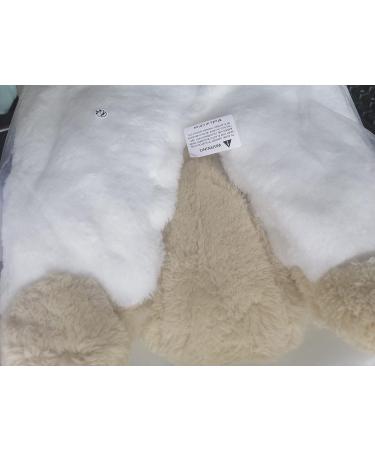 Newborn Baby Cartoon Bear Snowsuit Winter Coat Fleece Hooded Romper Jumpsuit 0-3 Months - Khaki Dog - Buy Online on GoSupps.com