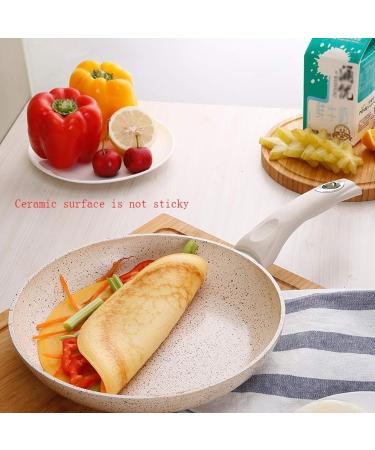 DameCo Steak Frying Pan Non-Stick Pan Smokeless Pancake Pan Induction Cooker Gas Stove Omelette Pan Nonstick Metal Utensil Saucepan Safe Frying Pan Frying Pan (Size : 24CM) () Interesting - Buy Online on GoSupps.com