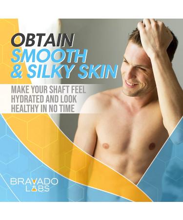 Bravado Labs Premium Penile Health Cream - Natural Moisturizing Lotion for Men - Relief for Chafing, Itching, and Dryness (4oz) - Buy Online on GoSupps.com