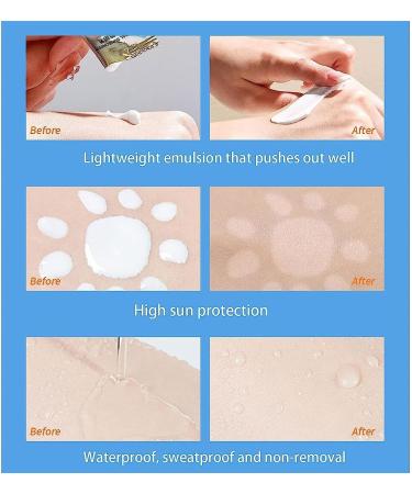  REPWEY 2 Box Super Sun Protection Sunscreen Xishi Huarong Sunscreen Spf50+ Moisturizing Sunscreen Lasting Protection Sunscreen - Buy Online on GoSupps.com