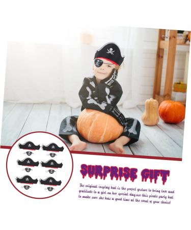 Beavorty 24 Sets Pirate Hair Blindfold Halloween Pirate Hats Pirate Performance Props Pirate Accessories Pirate Party Costume Prop Prom Suits Pirate Costume Cosplay Accessories Cloth - Buy Online on GoSupps.com